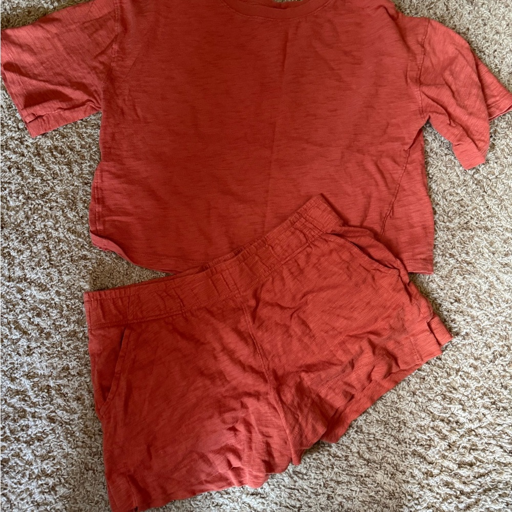 Women's rust Loungewear Set